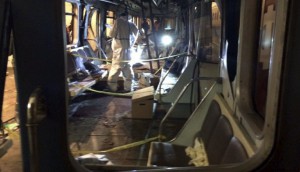 Новое жуткое видео с места взрыва в метро