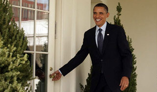 Барак Обама сбежал из Белого дома