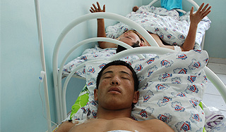 Счет раненых в Киргизии идет на сотни