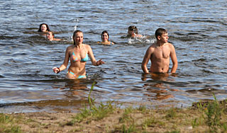 В Москве открыли купальный сезон