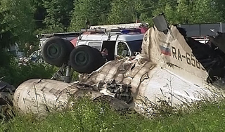 Очевидцы рассказали об аварии Ту-134