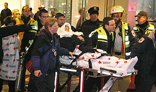 Больница эвакуирована из-за угрозы взрыва