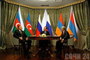 Трехсторонний саммит по Нагорному Карабаху в Сочи