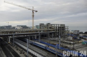 Строительство адлерского ж/д вокзала