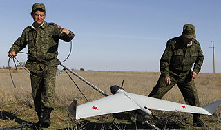 Россия начала испытания беспилотников