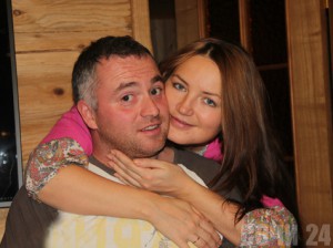 Роман Петров с женой Татьяной. Фото: МК.RU