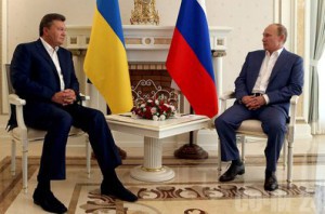 Встреча Владимира Путина и иктора Януковича в Сочи