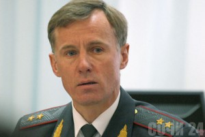 Первый заместитель министра МВД России Александр Горовой