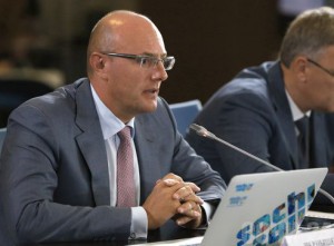Президент Оргкомитета "Сочи-2014" Дмитрий Чернышенко