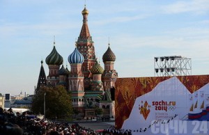 Олимпийский огонь прибыл в Россию. Фото оргкомитета «Сочи-2014», Flickr