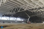 Строительство конькобежного центра «Олимпийский овал»