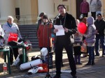 Жители Кудепсты вышли на митинг против строительства ТЭС